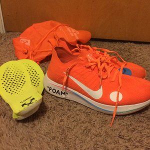 Off-White x Nike Zoom Fly Mercurial Total Orange